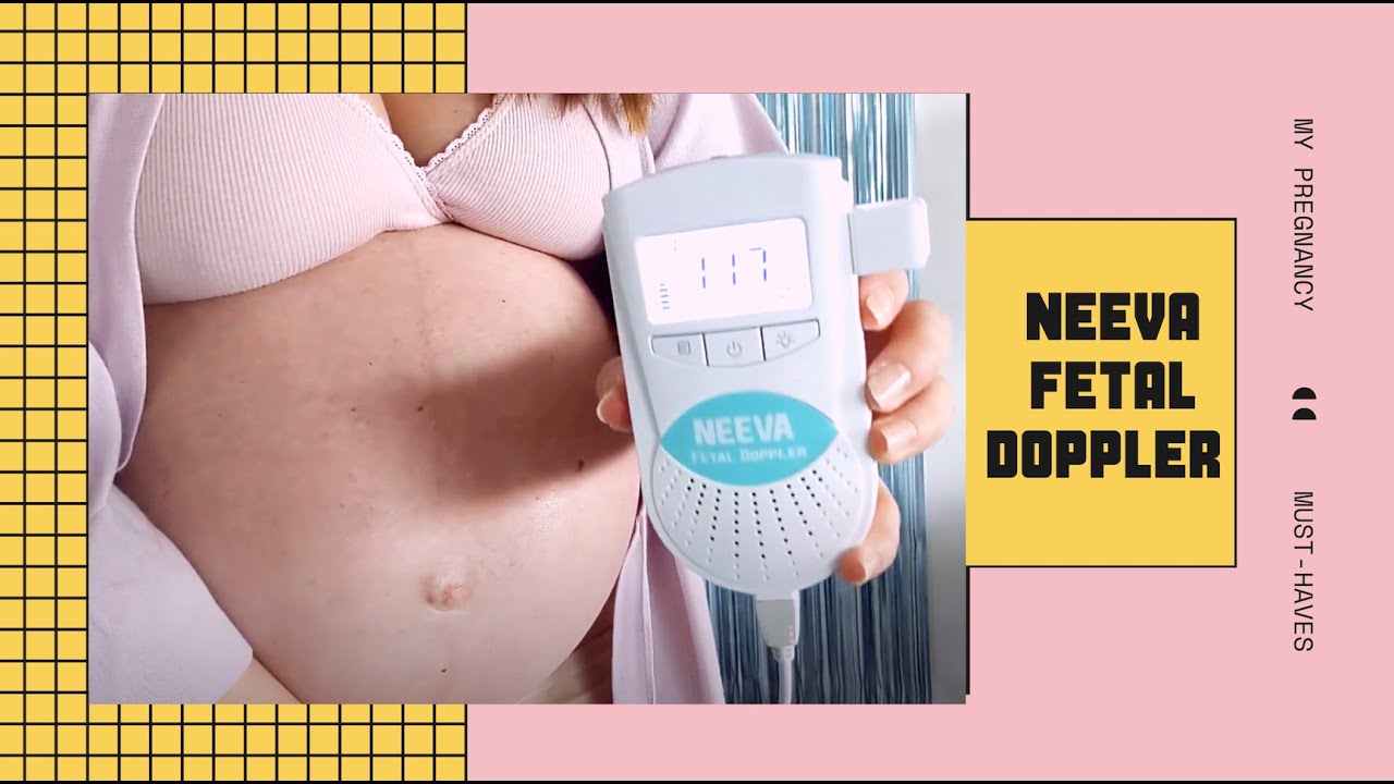 My first time using the Neeva Baby Fetal Doppler and Hearing My Baby's Heartbeat at Home