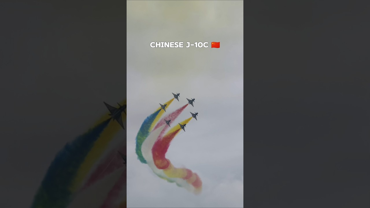 J-10C Airshow 🇨🇳 Chinese Multirole Combat Aircraft 🇨🇳 Chengdu J-10 Vigorous Dragon