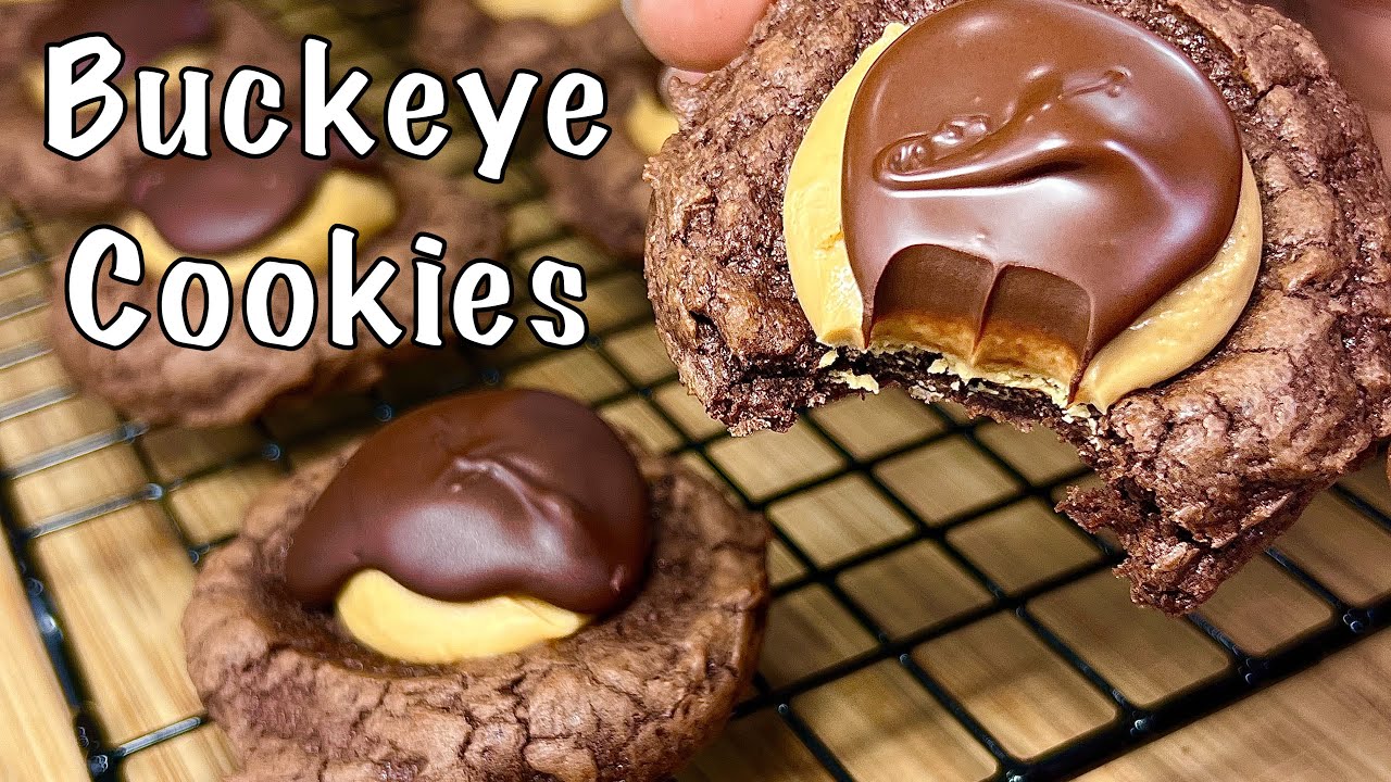 Buckeye Brownie Cookies