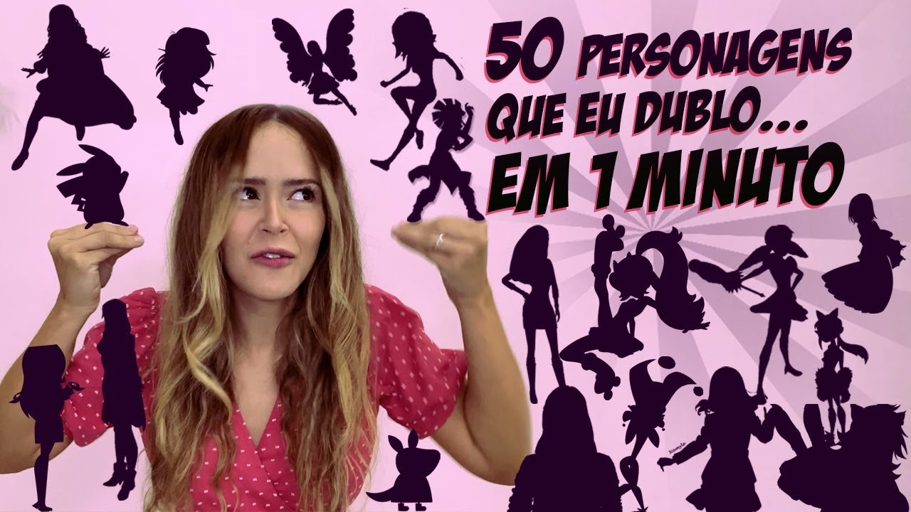 50 personagens que tem a mesma VOZ!
