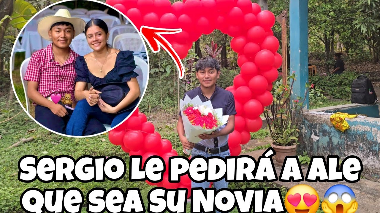 SERGIO Porfin le pedirá a ALE que sea su NOVIA😱Le Preparara una Cena Muy ROMÁNTICA😍