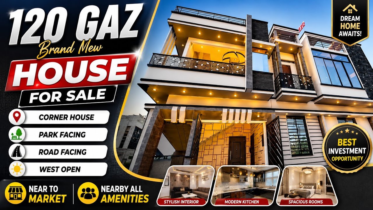 120 SQY DOUBLE-STOREY BRAND NEW HOUSE FOR SALE