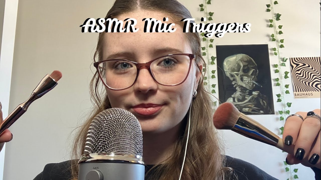 ASMR Mic Brushing, Tapping, & Scratching