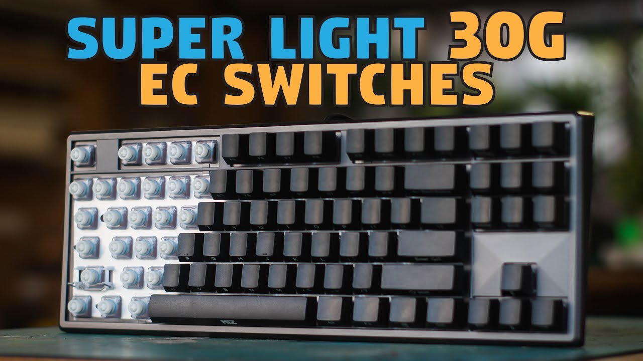 NiZ EC87 Chopin Electrostatic Capacitive 30g Keyboard - Unboxing & Review