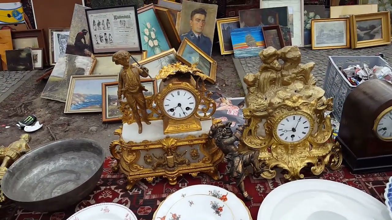Was gibt es neues auf dem Flohmarkt - Антиквариат на барахолке.