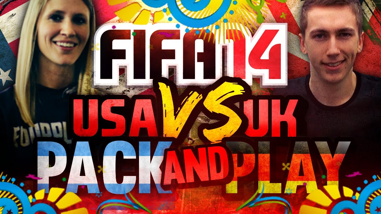 FIFA 14 -USA VS UK - PACK AND PLAY - WORLD CUP FINAL