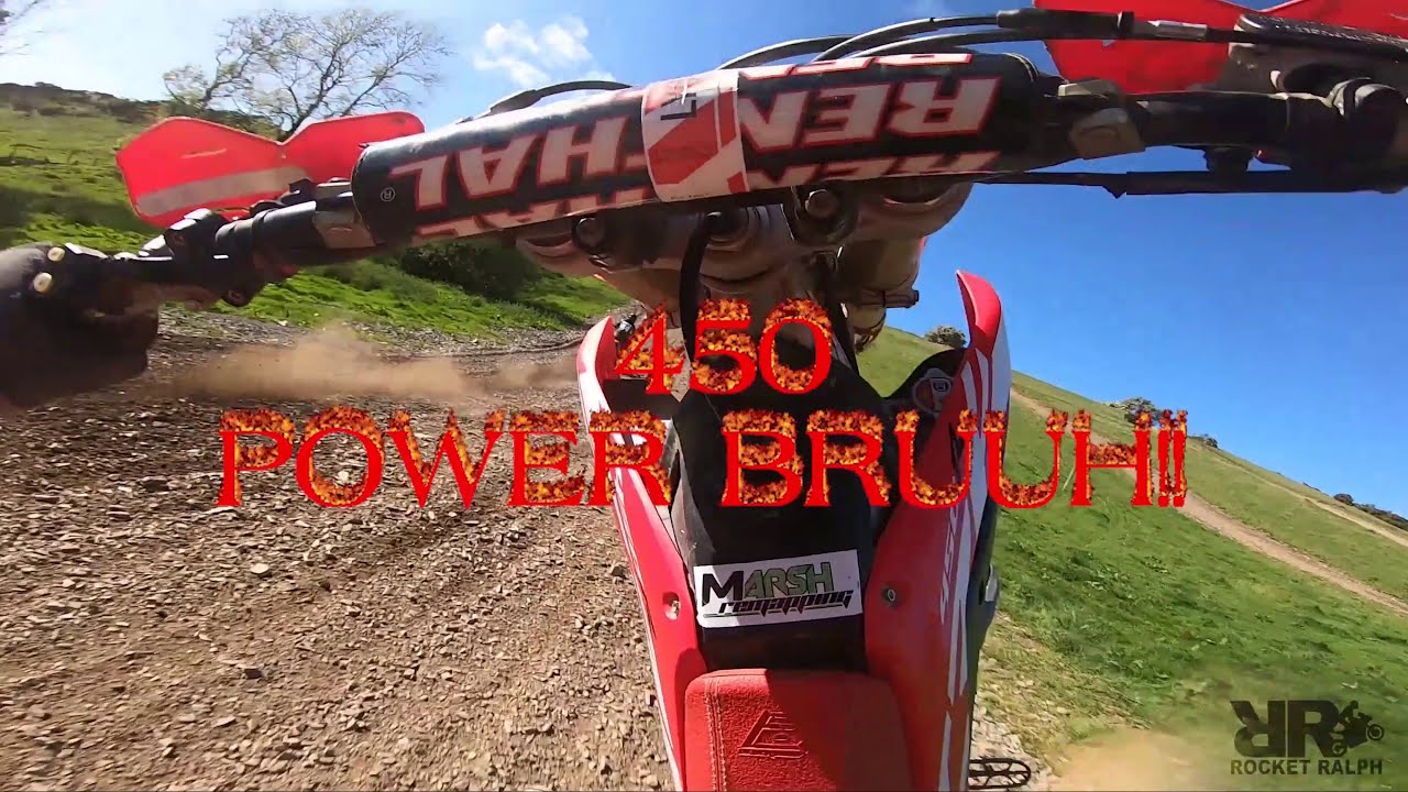 KTM 200 EXC | Took my enduro bike to a motocross track and loved it. FT CRF450
