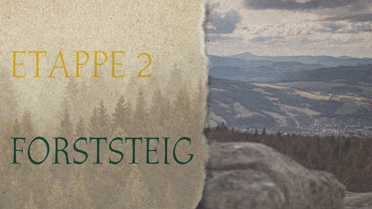 Forststeig - Trekking im Elbsandsteingebirge (Etappe 2) // Taubenteich Biwak - Kamphütte