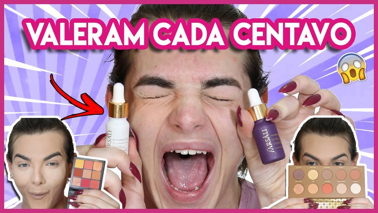 ME MAQUIEI COM MAQUIAGENS CARÍSSIMAS QUE COMPREI NA EUROPA | Rômolo Cricca