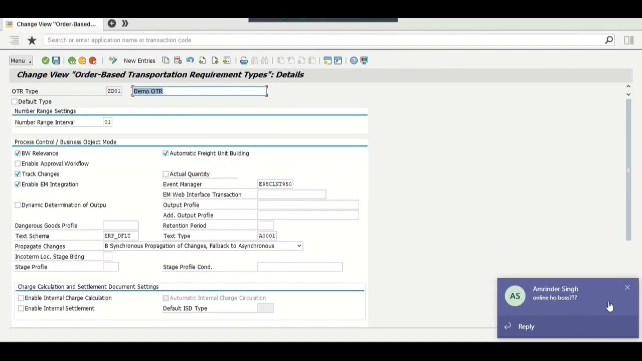 SAP TM OTR Type & Condition Setup | Freight Unit Building Rules (FUBR)