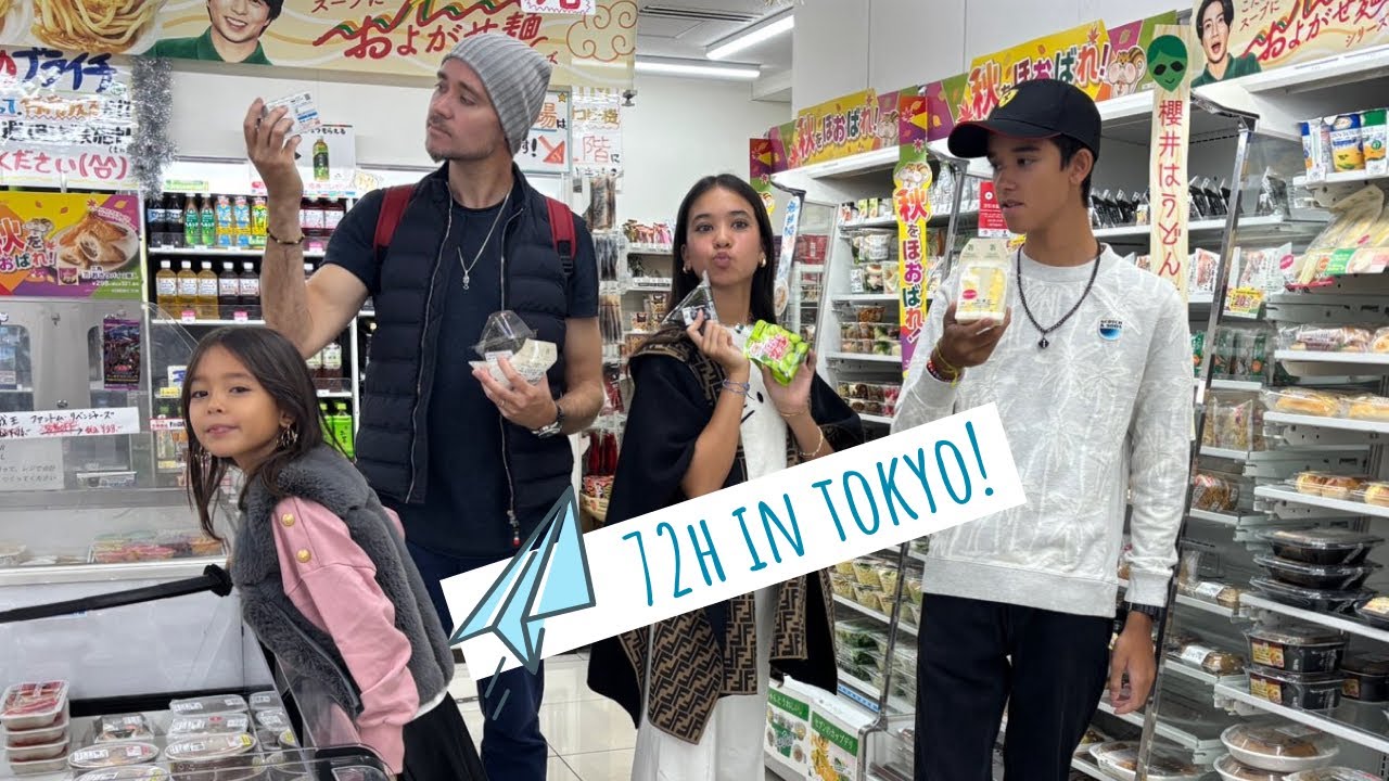72 часа в Токио: еда, неон и семейный хаос 🇯🇵