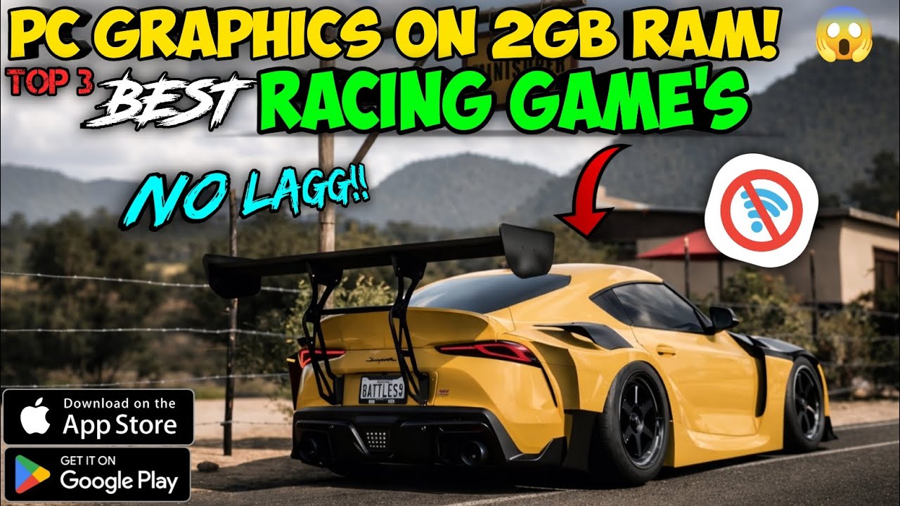3 BEST HIGH GRAPHICS RACING GAME'S FOR 2GB RAM MOBILE USERS|2026 EDITION|AURATECH GAMERZ|