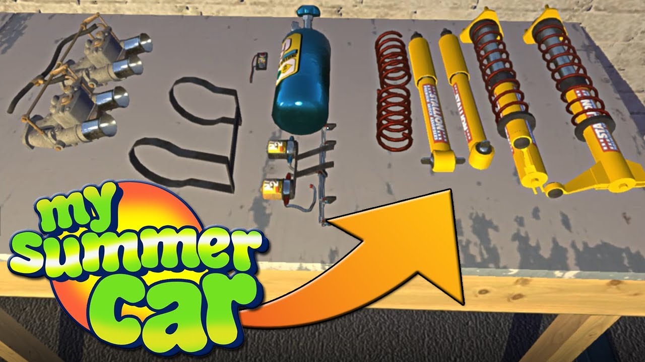 NOWE CZĘŚCI DO SAMOCHODU - My Summer Car #84
