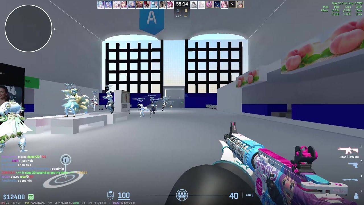 CS2 - Zombie Escape - ze_jp_trip_k1ne2 on POSSESSION Server
