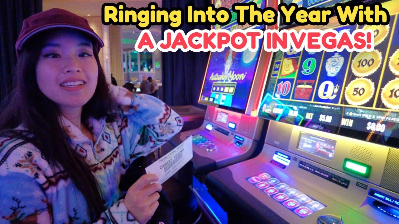 Ringing In The Year With A Jackpot In LAS VEGAS! Palm's High Limit Room! This Slot Machine Was FIRE!