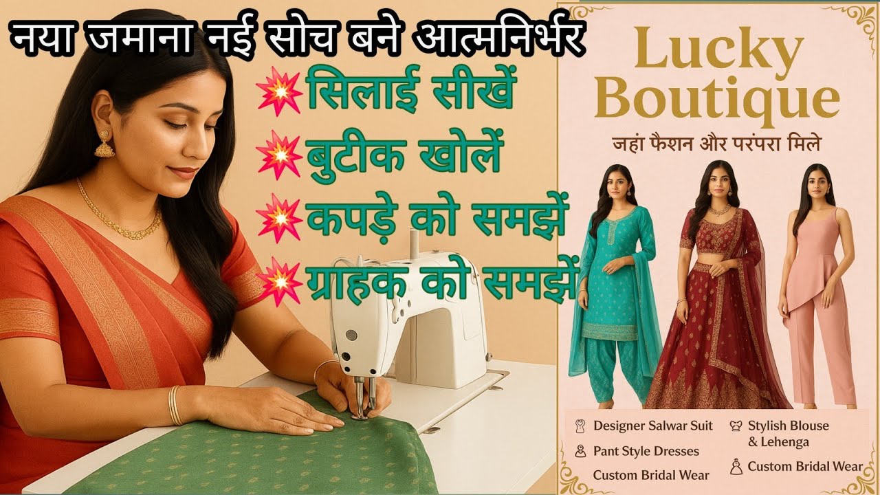 Start Your Own Boutique 🧵 | Lucky Boutique New Branch Tour + Sewing Machine Details | Business Guide