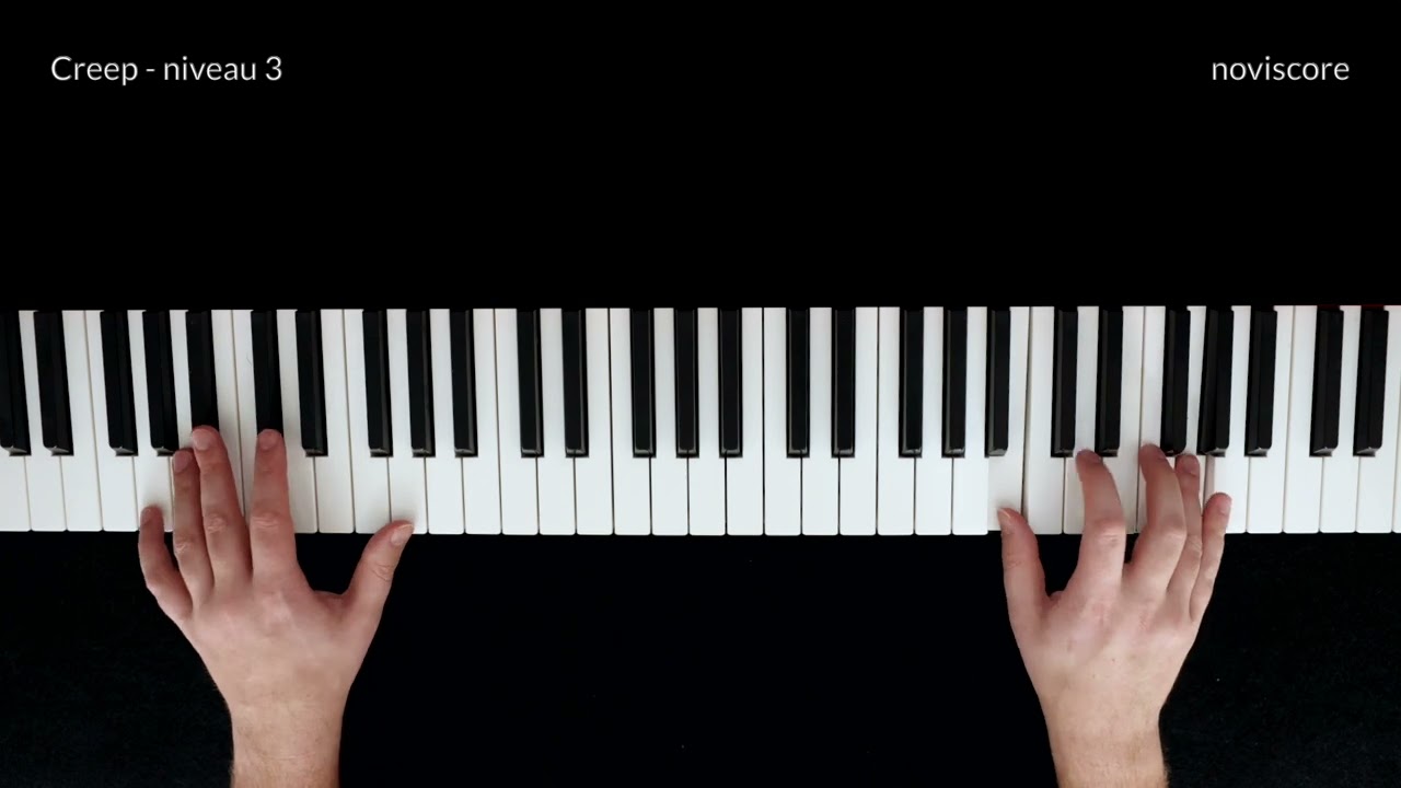 ♫ Creep - Radiohead - Piano Cover - Partition / Sheetmusic by Noviscore