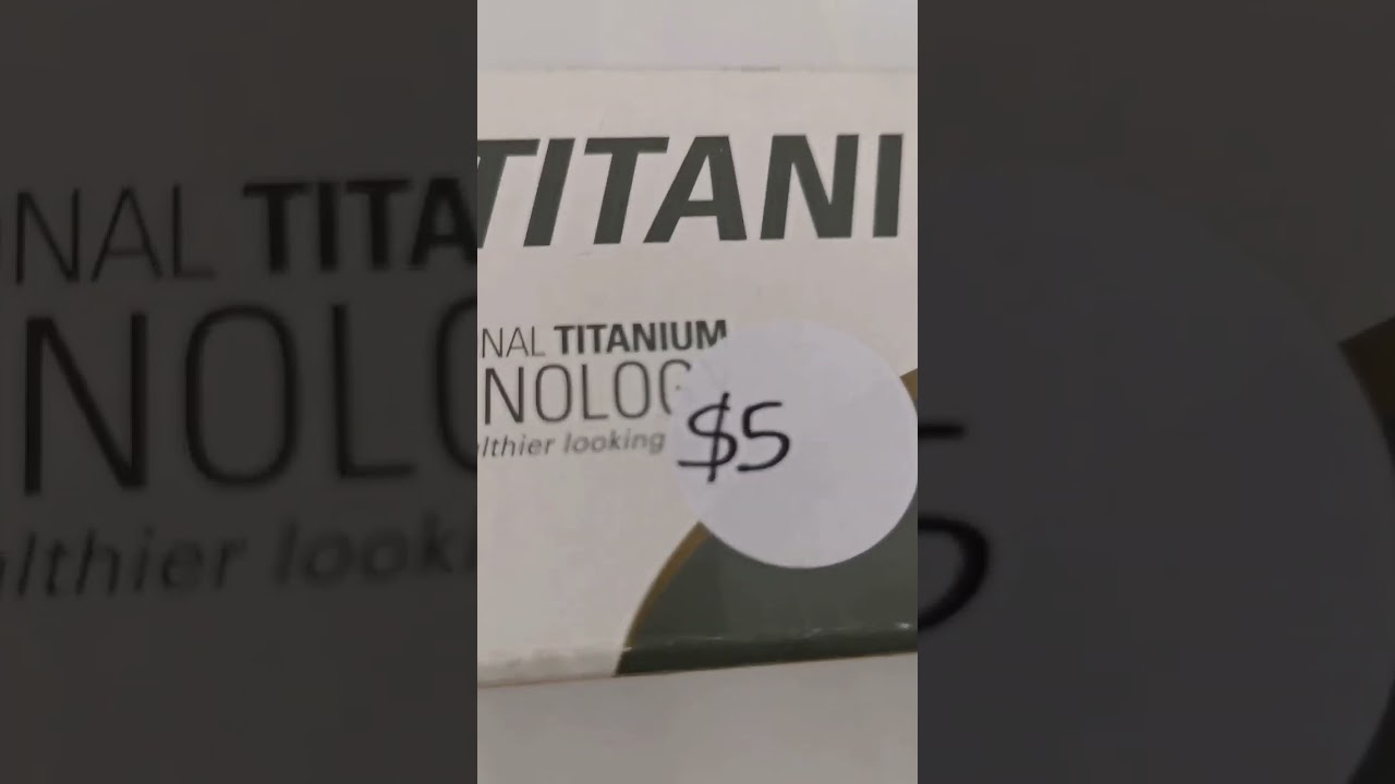 BOUGHT A TITANIUM HAIR STRAIGHTENER IN AUSTRALIA 