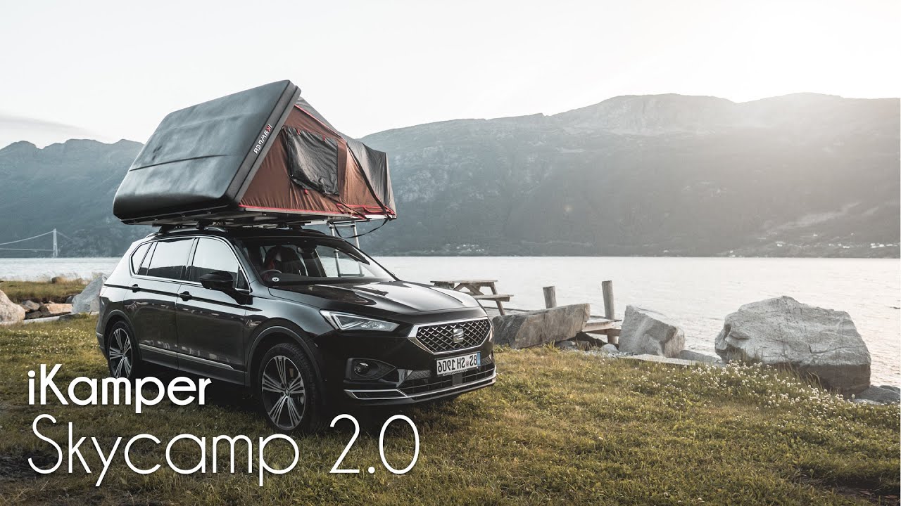 Dachzelt: iKamper SKYCAMP 2.0 - das ist NEU! //  Briksdalsbreen  // Vlog03 Norwegen Roadrip 2.0
