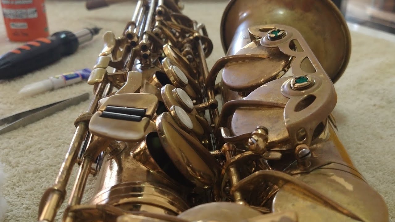 Montagem, Desmontagem, Teste de Ressonância, Limpeza e Manutenção de SAXOFONE!