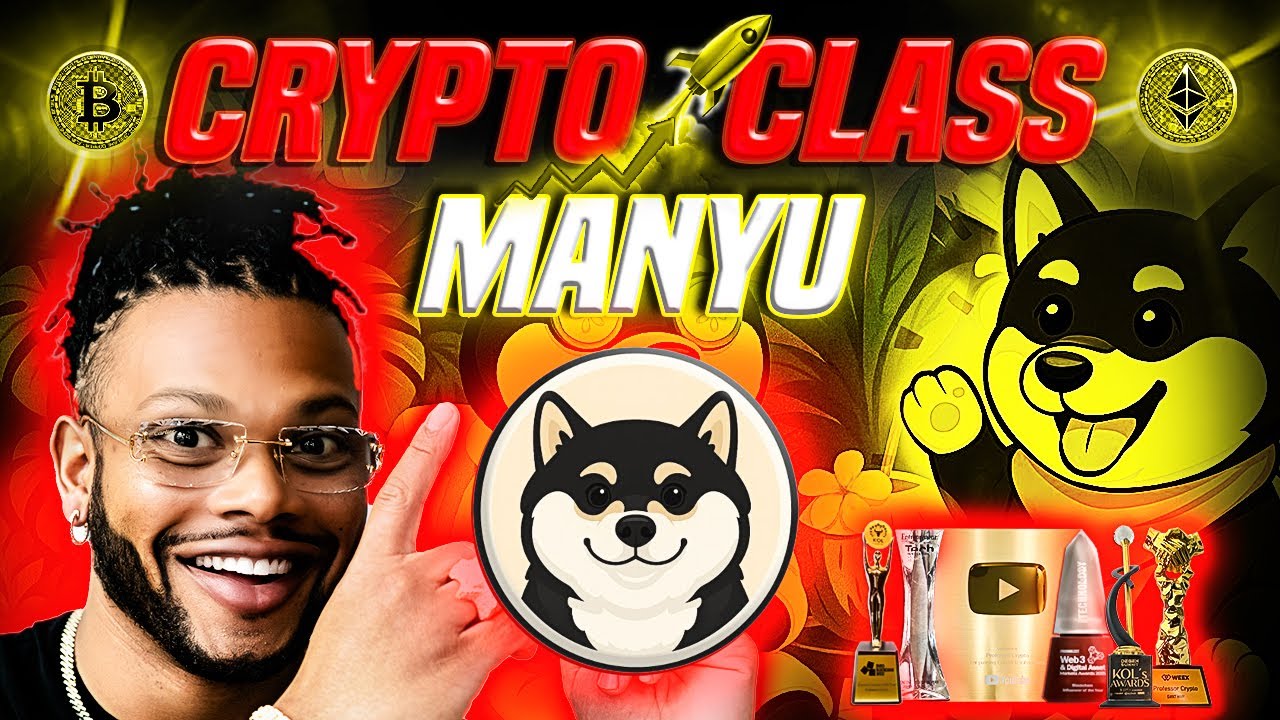 🔥 CRYPTO CLASS: MANYU | THE MOST FAMOUS & PAMPERED DOG ACROSS SOCIAL MEDIA | YOUTUBE 12M+