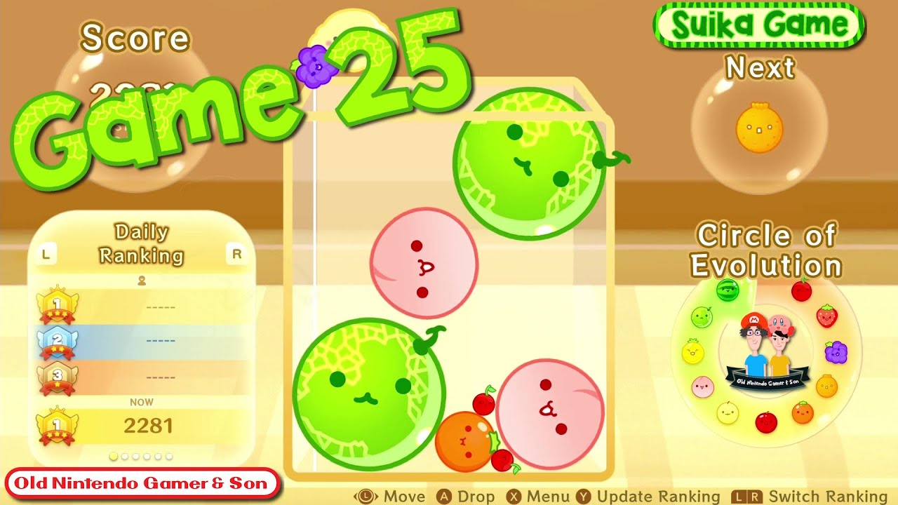 [Wife Plays] Suika Game (Game 25)