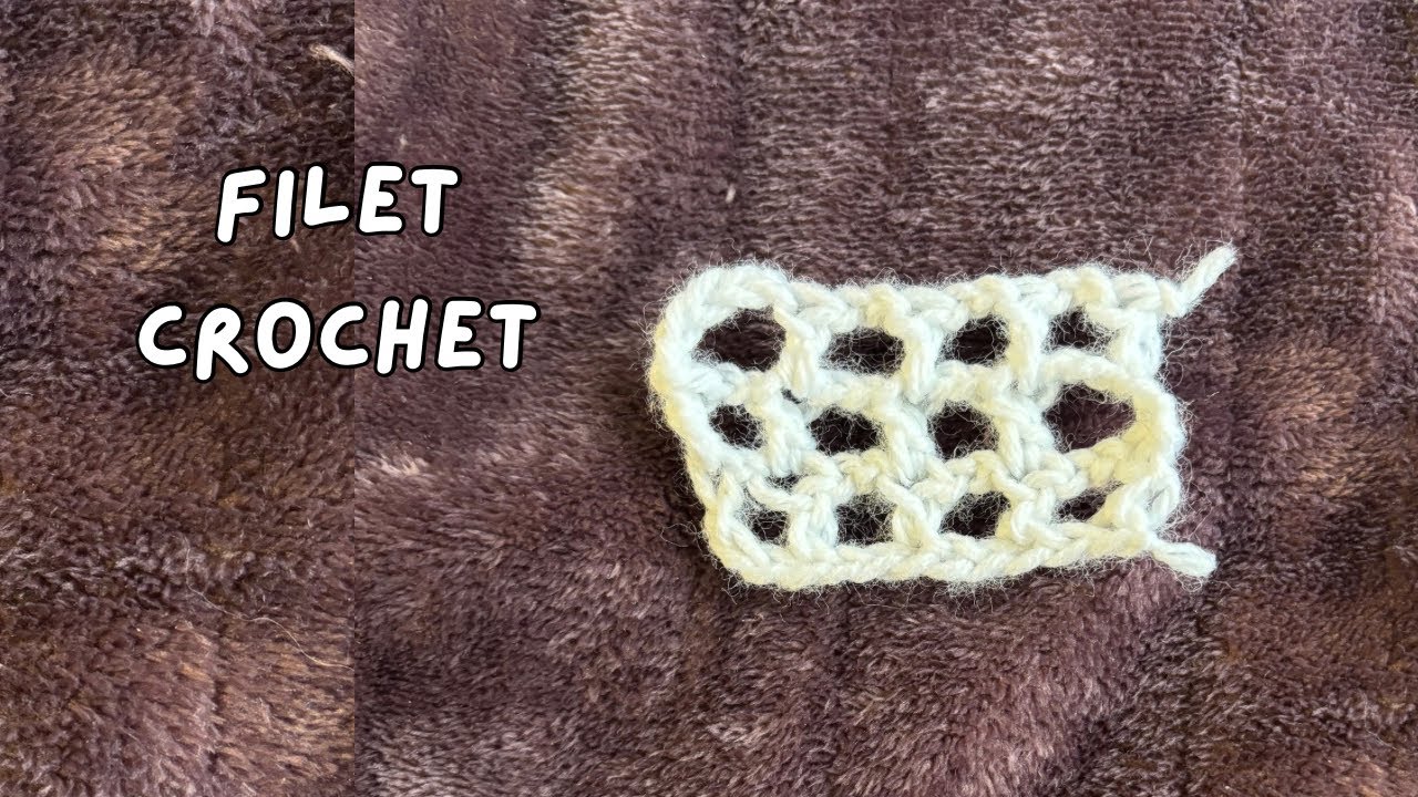 How to filet Crochet /// Crochet Stitch Catalog 06