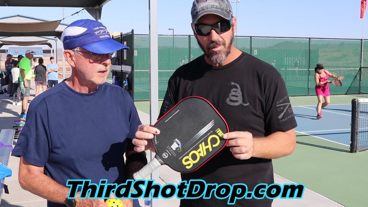 Chaos Pickleball Paddle Review from Third Shot Drop (Pickleball Diary #23)
