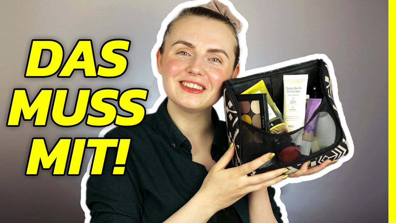 Hautpflege & Make-Up auf Reisen 🧳 Diese Skincare MUSS mit!