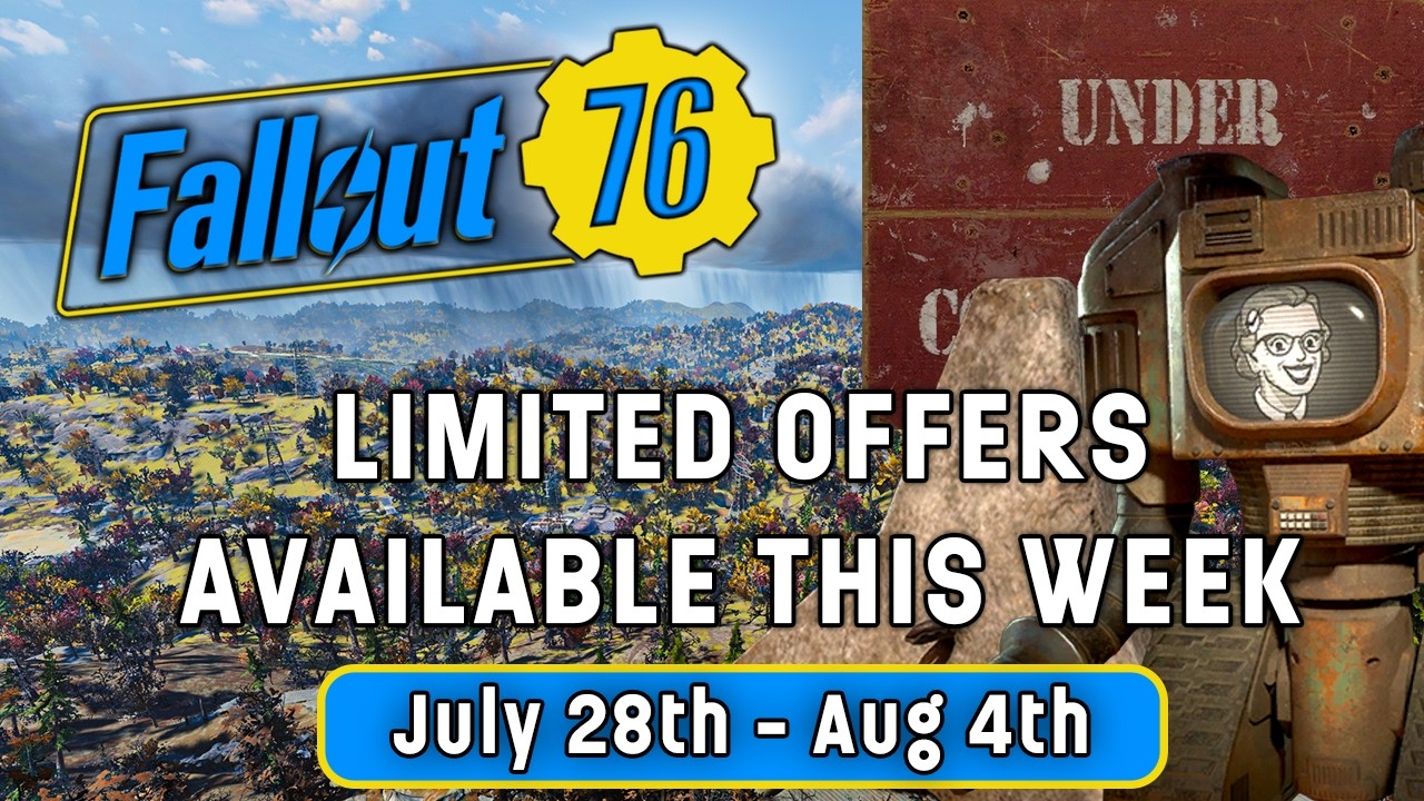 Ограниченные по времени предложения в Атомной лавке Fallout 76 на этой неделе
