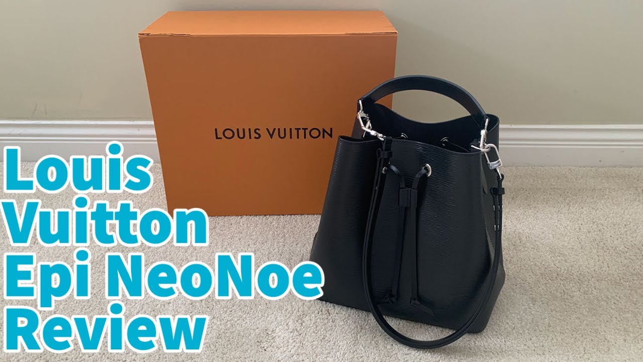 Louis Vuitton NeoNoe Review | Epi Noir | Worth it? What Fits?