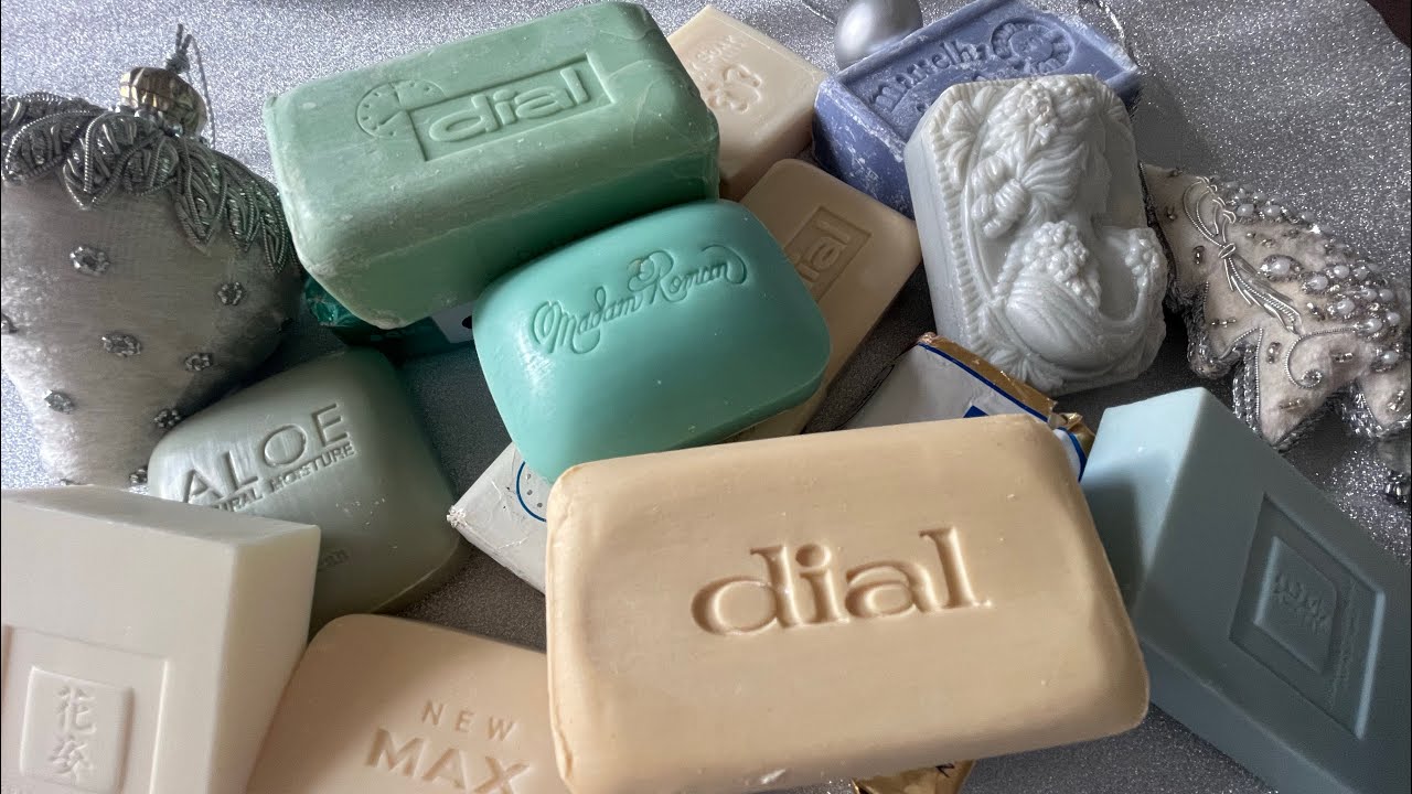 vintage soap cutting❣️#ASMR#soap #石鹸削る #soap