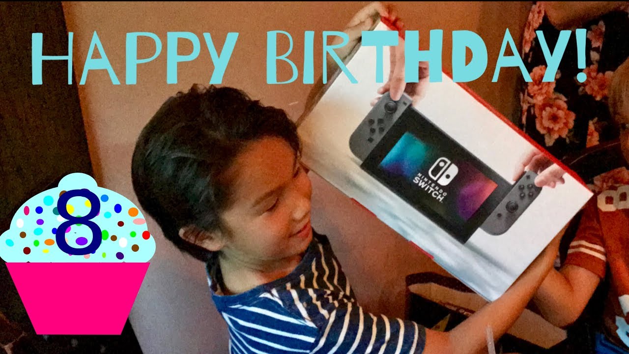Nintendo Switch День рождения! (8yrs)