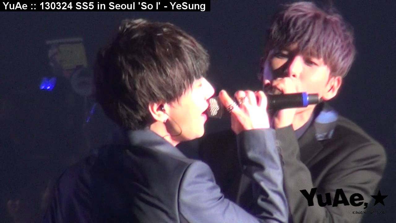 YuAe : 130324 SS5 in Seoul 'So I' - YeSung