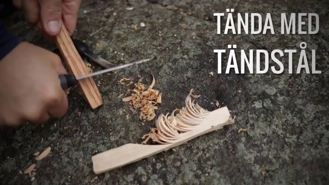 Tända eld med tändstål
