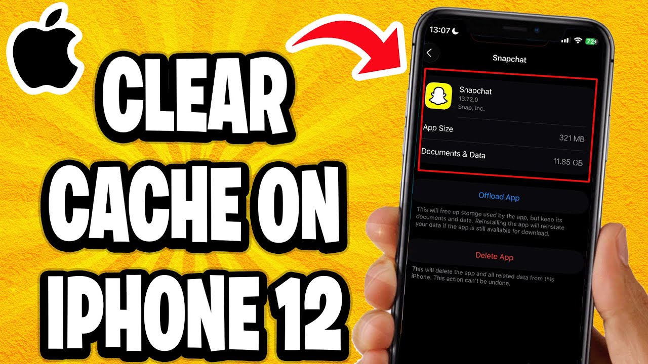 Как очистить кэш на iPhone 12