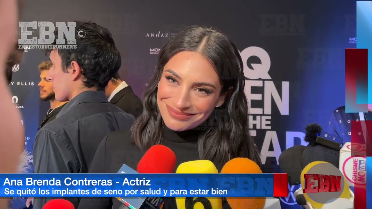 ANA BRENDA CONTRERAS ha sido criticada por haberse quitado los implantes de SEN0 por salud