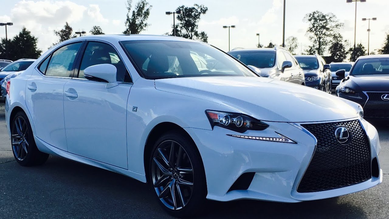 Полный обзор Lexus IS200t F Sport 2016 года, запуск, выхлоп