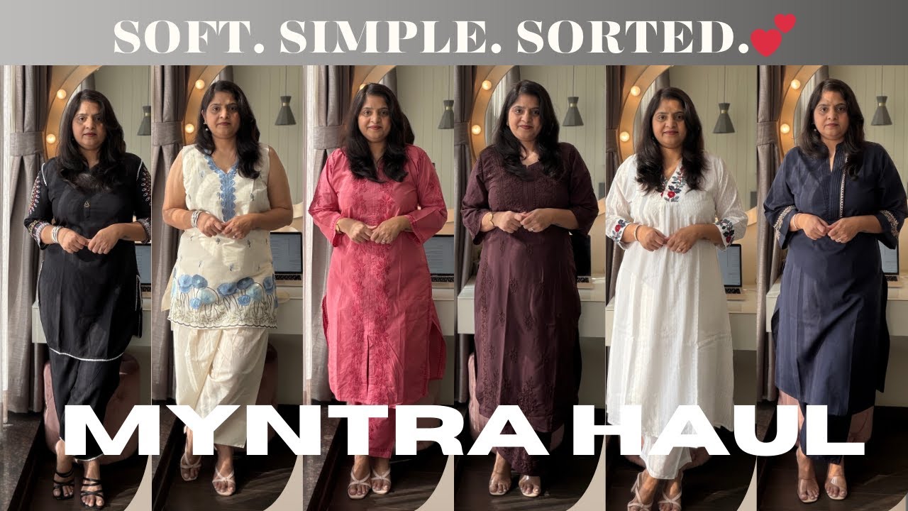 Myntra Kurta Sets That Actually Work in Real Life | Try-On Ha