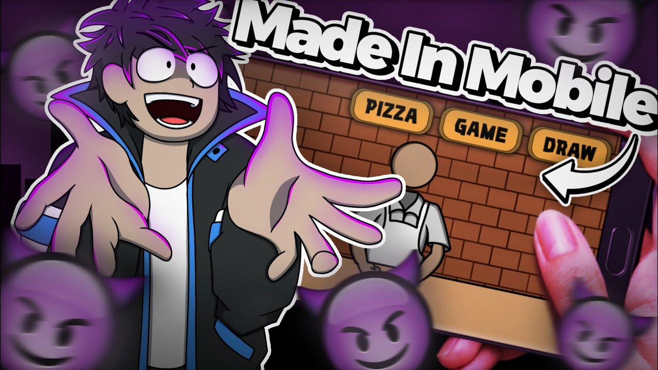 Can You Actually Make a GAME in a Mobile Phone? | FULL VIDEO