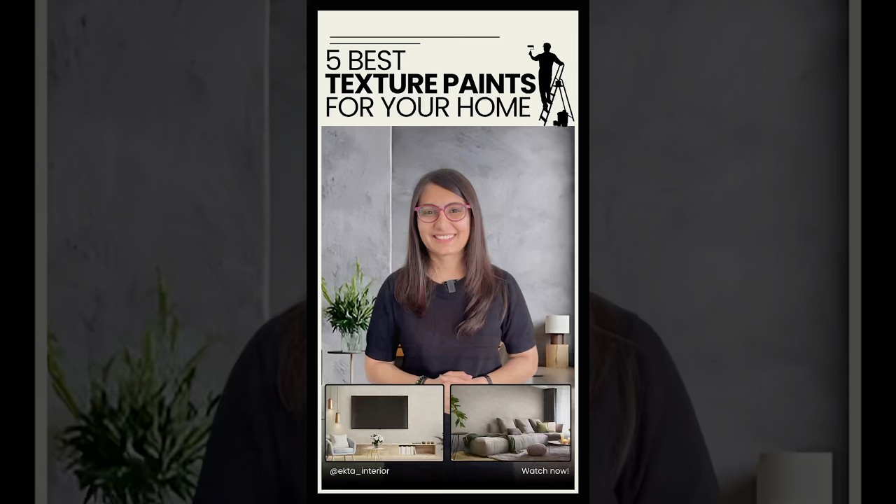 Top 5 Wall Texture Finishes | Living Room & Bedroom Colors #Home