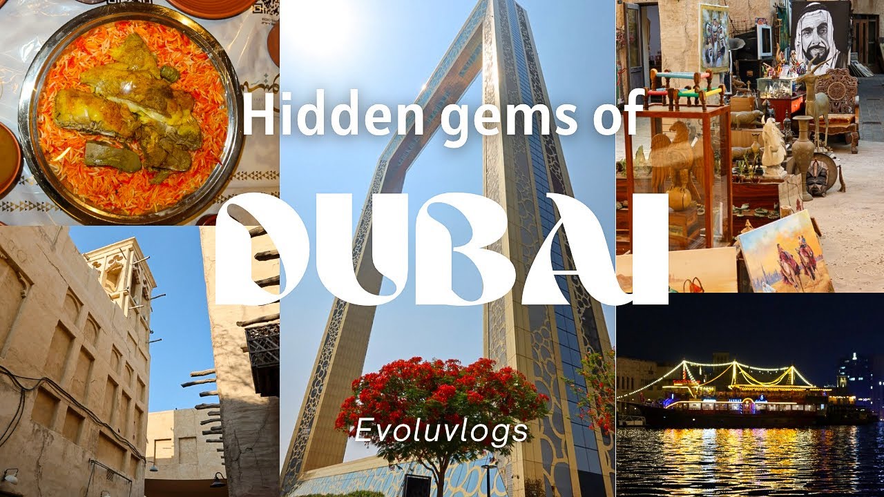 Hidden Gems Of Dubai | Dubai Frame,Besties Cafe, Old Dubai