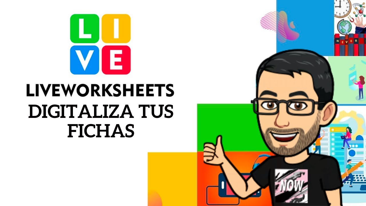 Tutorial LIVEWORKSHEETS 2023 | Español | Cómo CREAR y DIGITALIZAR tus fichas de forma interactiva