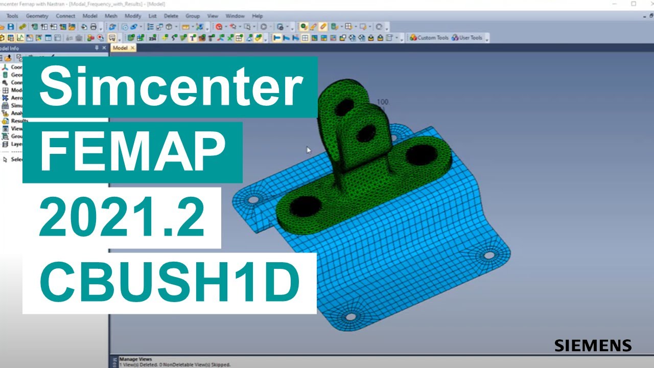 WHAT'S NEW Simcenter Femap 2021.2 | CBUSH1D