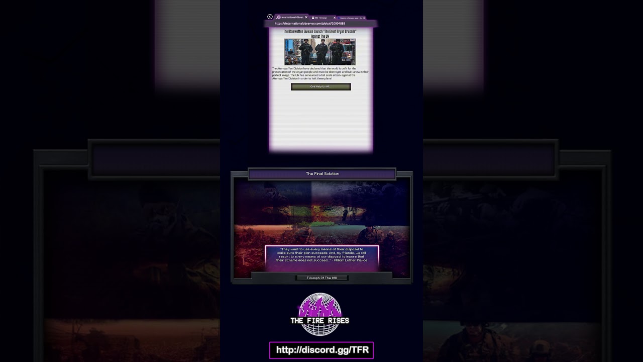 The Fire Rises Super Event: The Final Solution