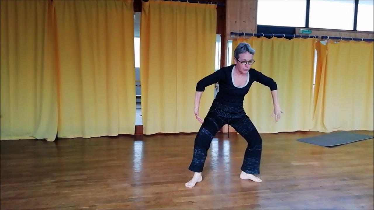 Exercices debout, pliés janvier 2021, proposé par Françoise Cance