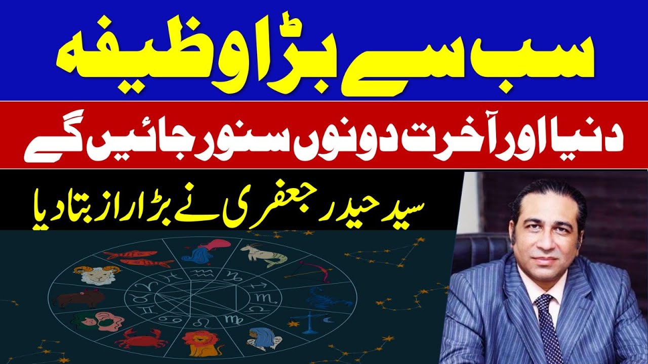 Darood Sharif kay Mojizat | Duniya aur Akharat mein Kamyabi ka Wazifa | Syed Haider Jafri