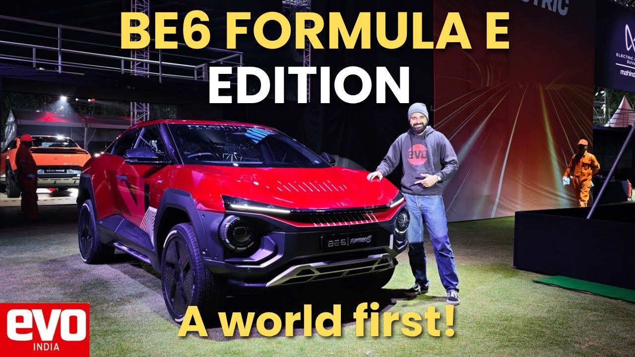 Mahindra BE6 Formula E Edition 2026 | Szczeg&oacute;ły zewnętrzne i wewnętrzne | evo India