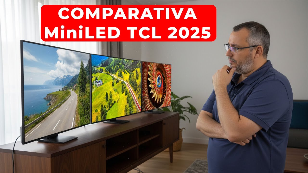 TCL C6K, C7K o C8K, ¿Qué MiniLED me compro este año?