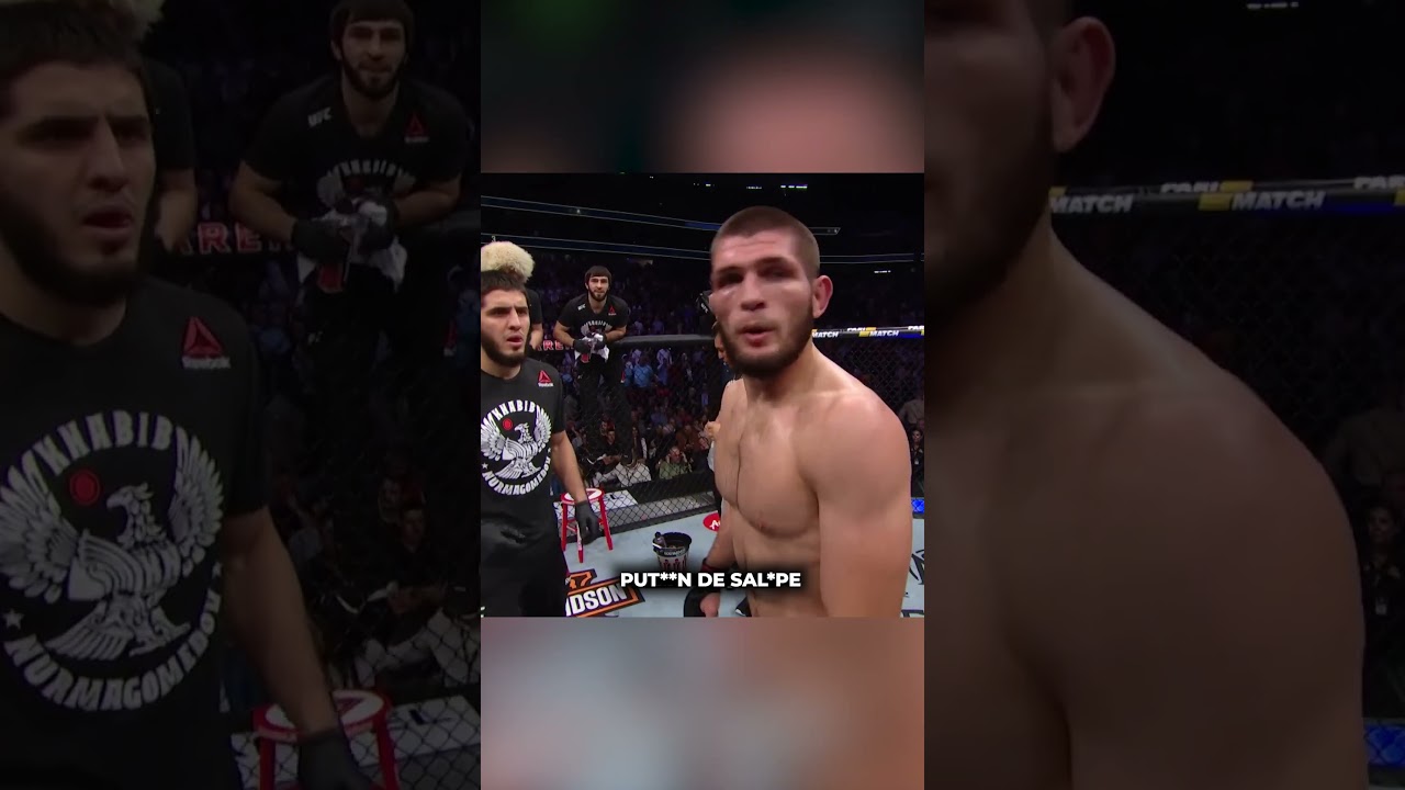 Les extraits coup&eacute;s du combat entre Conor McGregor et Khabib Nurmagomedov ! Quelle tension 🤯 🧨